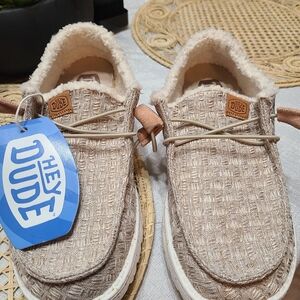 Hey Dude Beige Casual Shoes